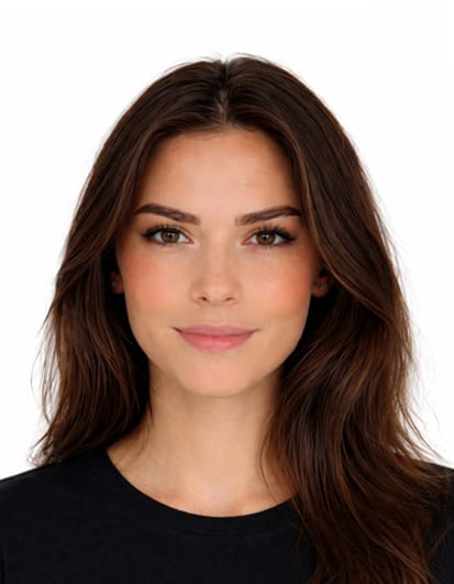 Passport photo preview