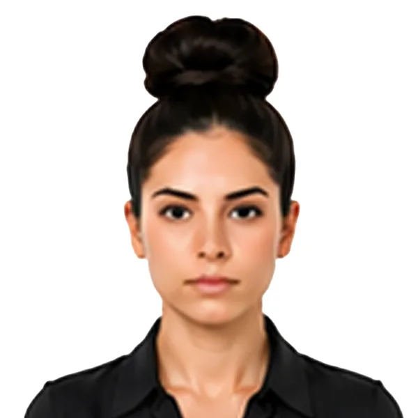 US passport photo rejected due to large hair affecting head size ratio