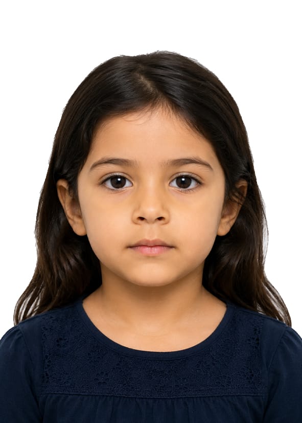 Correct Canada baby passport photo