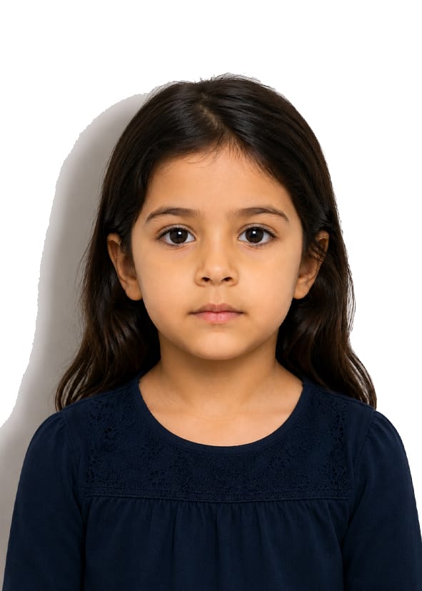 Canada baby passport photo background shadow