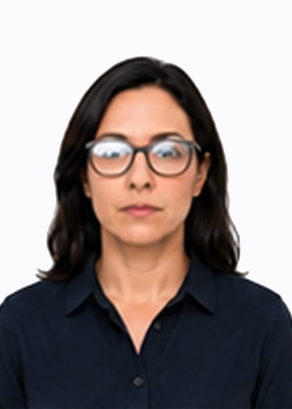 Canada passport photo glasses covering eyes