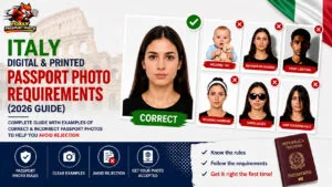 Italy Passport Photo Size 2026