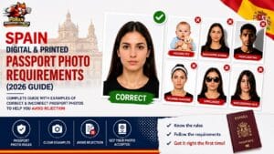 Spain Passport Photo Requirements 2026: Size & DNI Photo