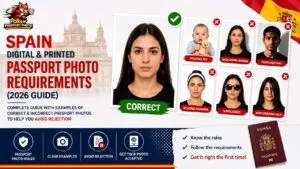 Spain Passport Photo Requirements 2026: Size & DNI Photo