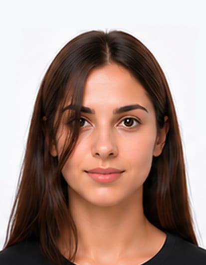 Indian passport photo rejected because hair is covering the eyes