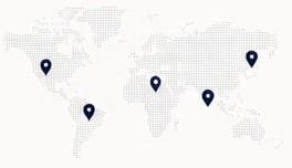Worldwide digital passport photo service map