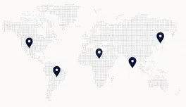 Worldwide digital passport photo service map