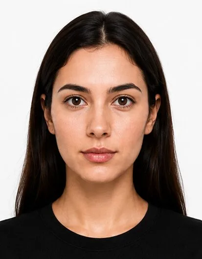 Acceptable passport photo clothing