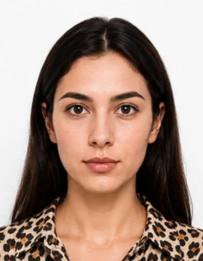 Not acceptable passport photo clothing