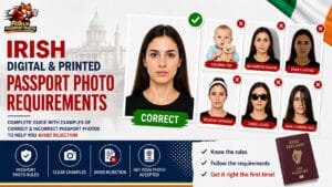 Irish Passport Photo Online | Digital Photo Size & Requirements