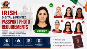 Irish Passport Photo Online | Digital Photo Size & Requirements
