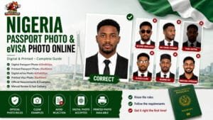 Nigeria Pasport Photo & eVisa Photo Online
