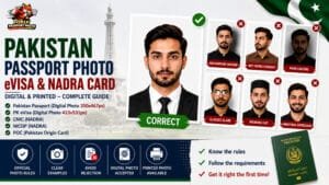 Pakistan Passport & NADRA Card Photo Online